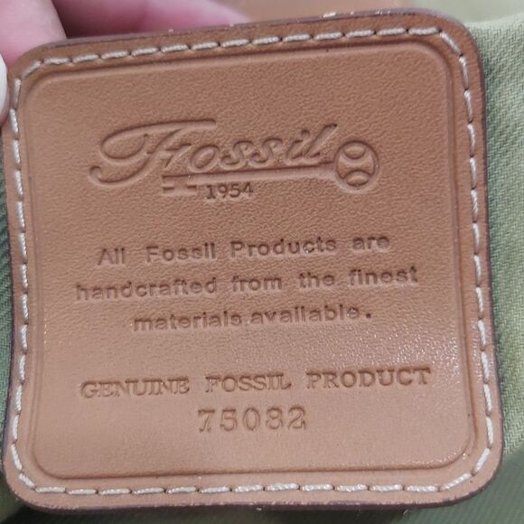 Fossil Floral Canvas Crossbody Purse - Picture 4 of 11